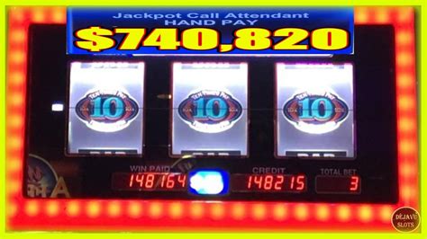 $740,820 HUGE JACKPOT! BIGGEST PROGRESSIVE .